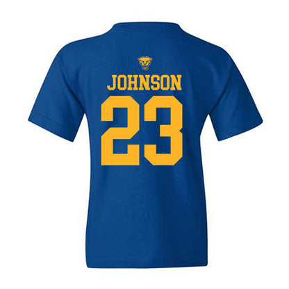 Pittsburgh - NCAA Women's Basketball : Mikayla Johnson - Sports Shersey Youth T-Shirt-1