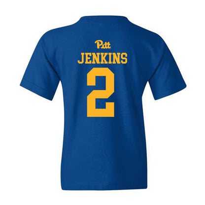Pittsburgh - NCAA Women's Basketball : Amiya Jenkins - Youth T-Shirt