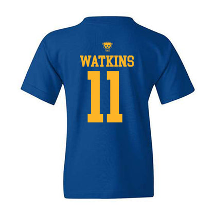 Pittsburgh - NCAA Women's Basketball : Avery Watkins - Sports Shersey Youth T-Shirt-1
