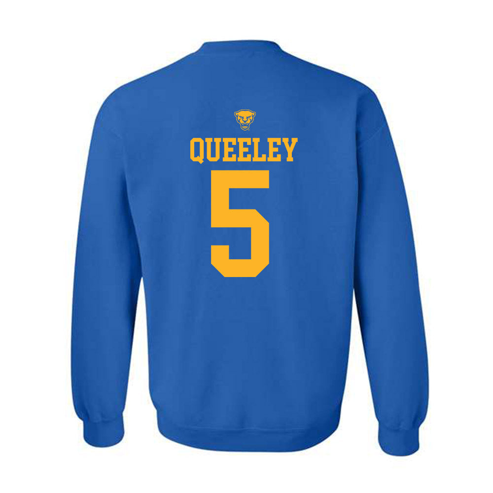 Pittsburgh - NCAA Women's Basketball : Jayda Queeley - Sports Shersey Crewneck Sweatshirt-1