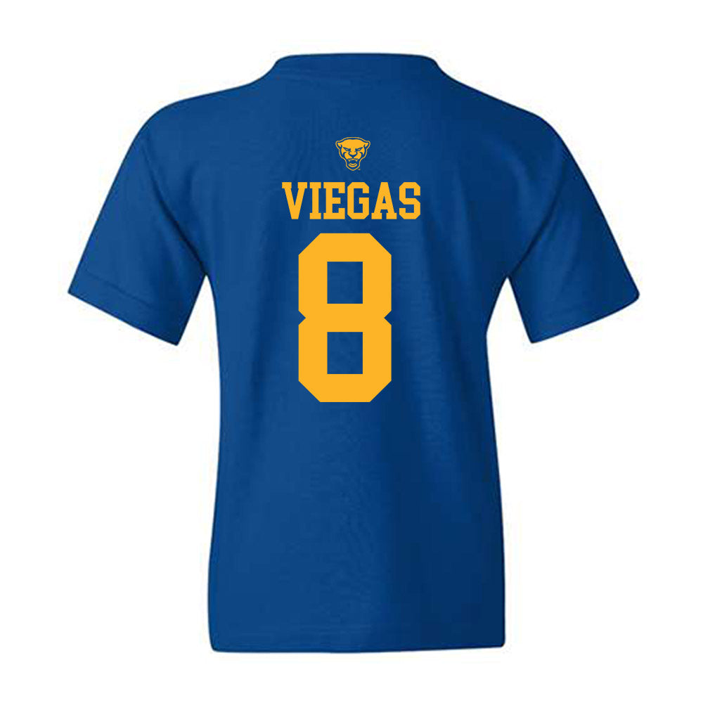 Pittsburgh - NCAA Women's Basketball : Carla Viegas - Sports Shersey Youth T-Shirt-1
