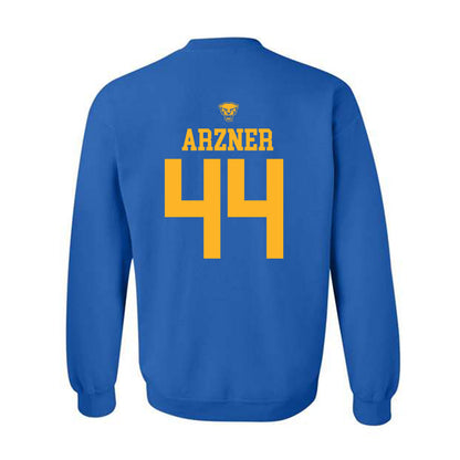 Pittsburgh - NCAA Women's Basketball : Macie Arzner - Sports Shersey Crewneck Sweatshirt-1