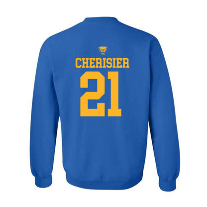 Pittsburgh - NCAA Women's Basketball : Andea Cherisier - Sports Shersey Crewneck Sweatshirt-1