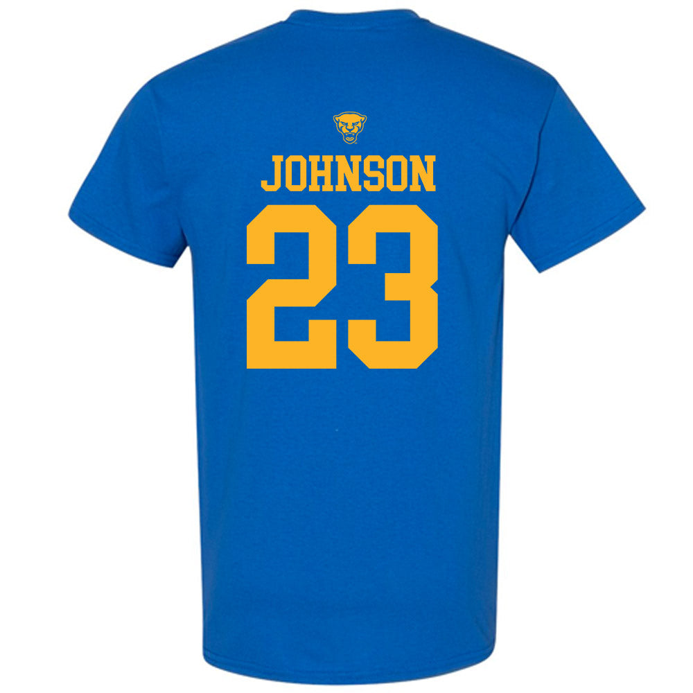 Pittsburgh - NCAA Women's Basketball : Mikayla Johnson - Sports Shersey T-Shirt-1