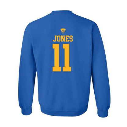 Pittsburgh - NCAA Women's Basketball : Angel Jones - Sports Shersey Crewneck Sweatshirt-1