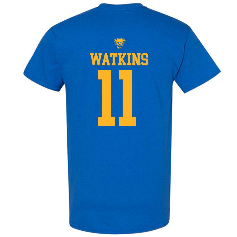 Pittsburgh - NCAA Women's Basketball : Avery Watkins - Sports Shersey T-Shirt-1