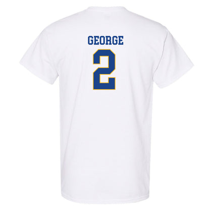 Pittsburgh - NCAA Men's Basketball : Naithan George - Classic Shersey T-Shirt-1