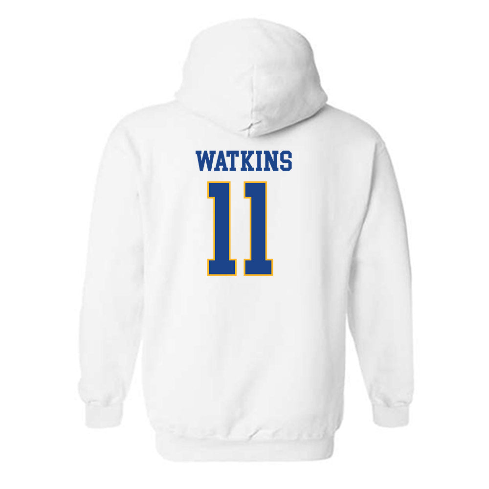 Pittsburgh - NCAA Women's Basketball : Avery Watkins - Classic Shersey Hooded Sweatshirt-1