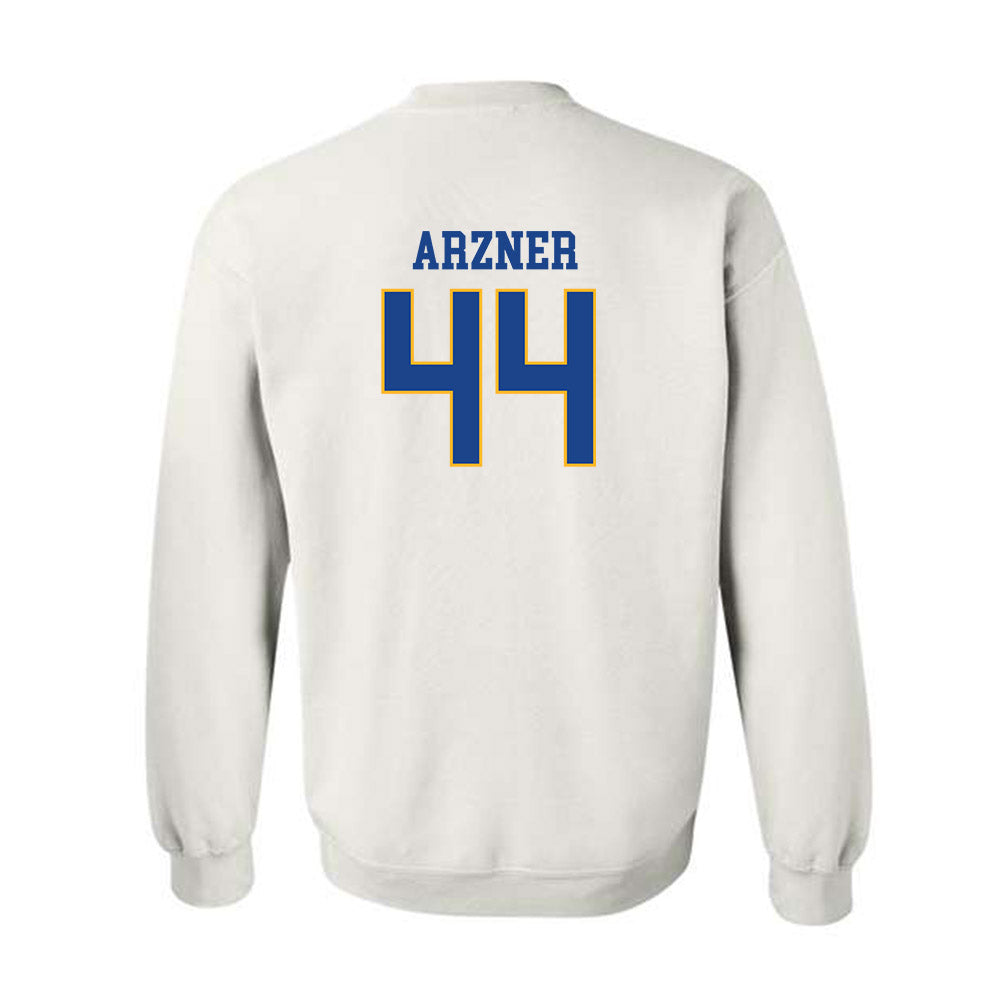 Pittsburgh - NCAA Women's Basketball : Macie Arzner - Classic Shersey Crewneck Sweatshirt-1