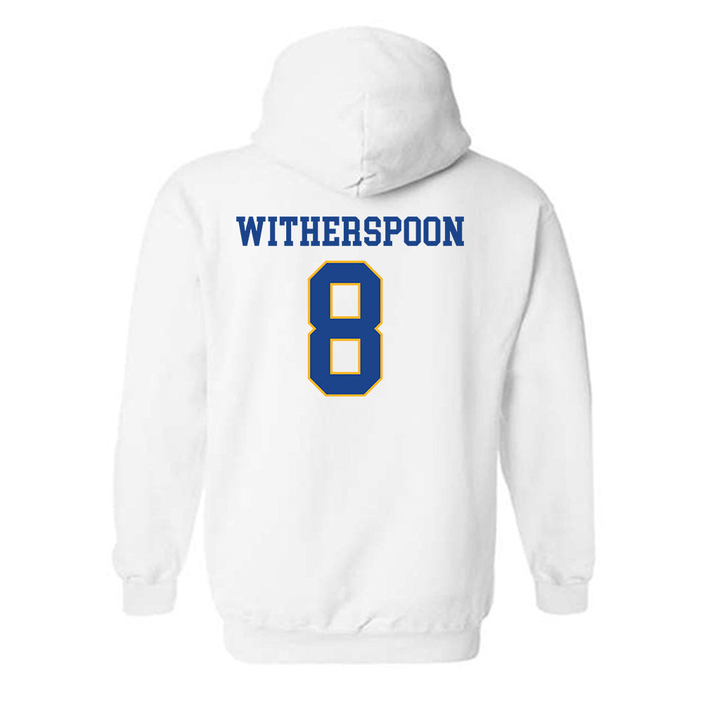 Pittsburgh - NCAA Men's Basketball : Omari Witherspoon - Classic Shersey Hooded Sweatshirt-1