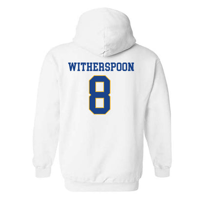 Pittsburgh - NCAA Men's Basketball : Omari Witherspoon - Classic Shersey Hooded Sweatshirt-1