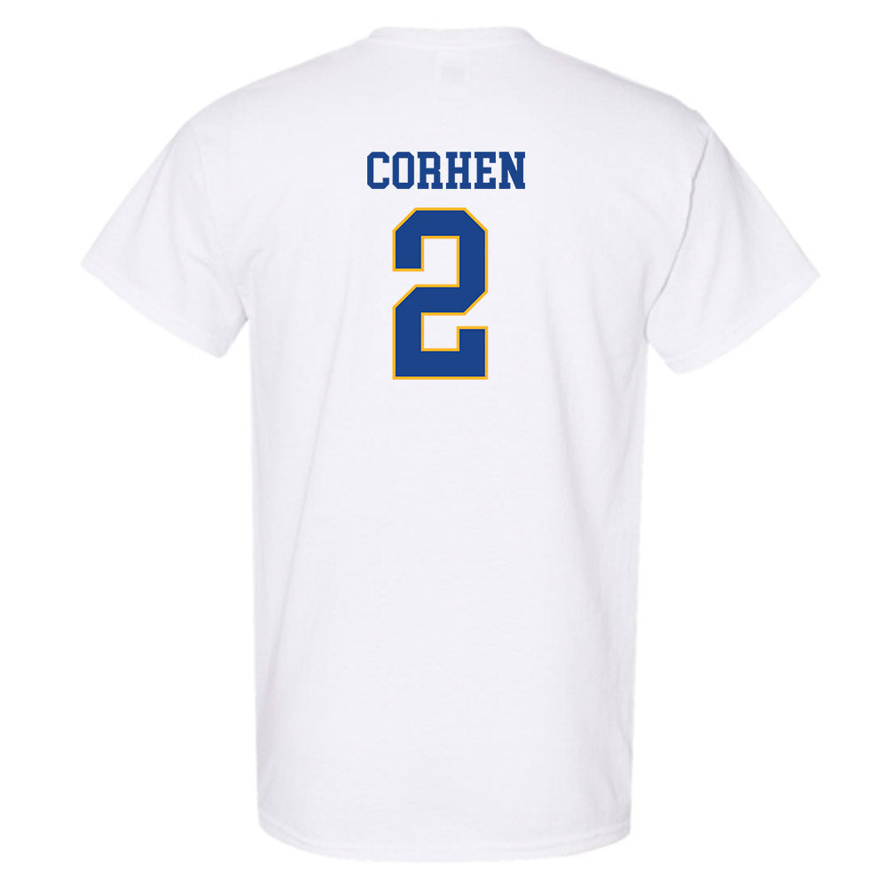 Pittsburgh - NCAA Men's Basketball : Cameron Corhen - Classic Shersey T-Shirt-1
