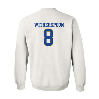 Pittsburgh - NCAA Men's Basketball : Omari Witherspoon - Classic Shersey Crewneck Sweatshirt-1
