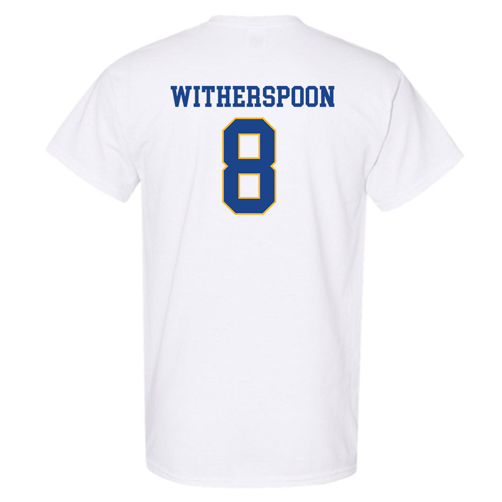 Pittsburgh - NCAA Men's Basketball : Omari Witherspoon - Classic Shersey T-Shirt-1