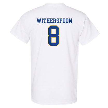 Pittsburgh - NCAA Men's Basketball : Omari Witherspoon - Classic Shersey T-Shirt-1