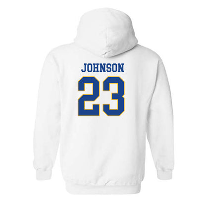 Pittsburgh - NCAA Women's Basketball : Mikayla Johnson - Classic Shersey Hooded Sweatshirt-1