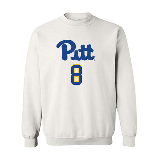 Pittsburgh - NCAA Men's Basketball : Omari Witherspoon - Classic Shersey Crewneck Sweatshirt-0