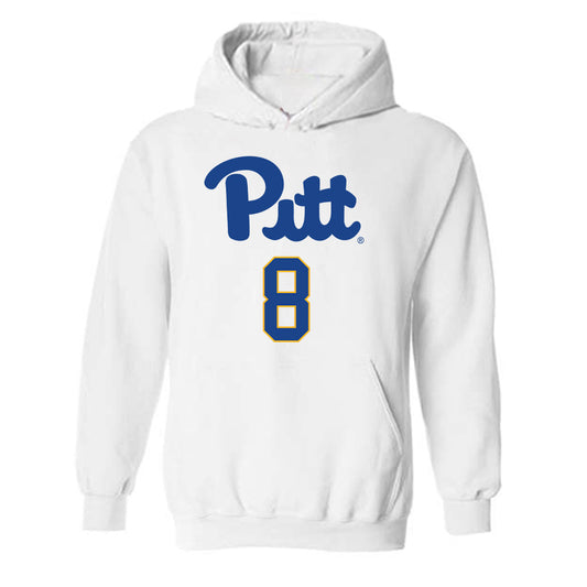 Pittsburgh - NCAA Men's Basketball : Omari Witherspoon - Classic Shersey Hooded Sweatshirt-0