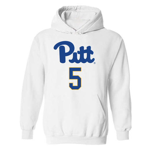 Pittsburgh - NCAA Women's Basketball : Jayda Queeley - Classic Shersey Hooded Sweatshirt-0
