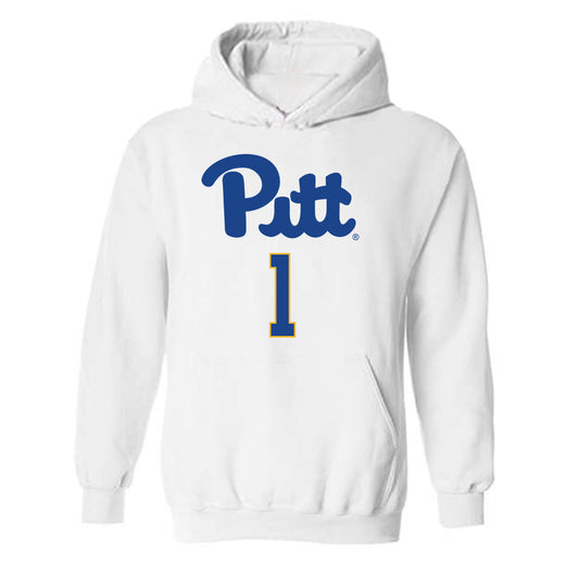 Pittsburgh - NCAA Women's Basketball : Maysen Hill - Classic Shersey Hooded Sweatshirt-0