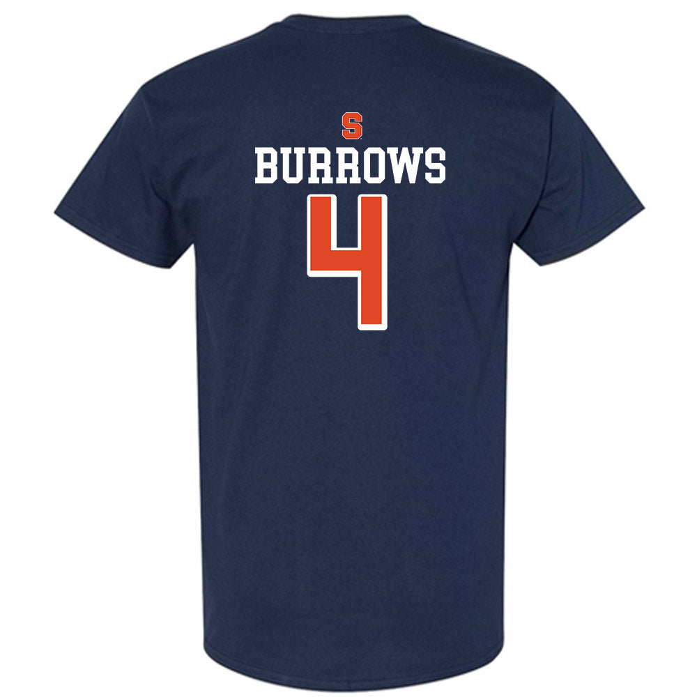 Syracuse - NCAA Women's Basketball : Sophie Burrows - T-Shirt-1