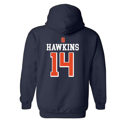 Syracuse - NCAA Women's Basketball : Ka'Shya Hawkins - Hooded Sweatshirt-1