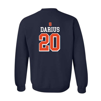 Syracuse - NCAA Women's Basketball : Dominique Darius - Crewneck Sweatshirt-1