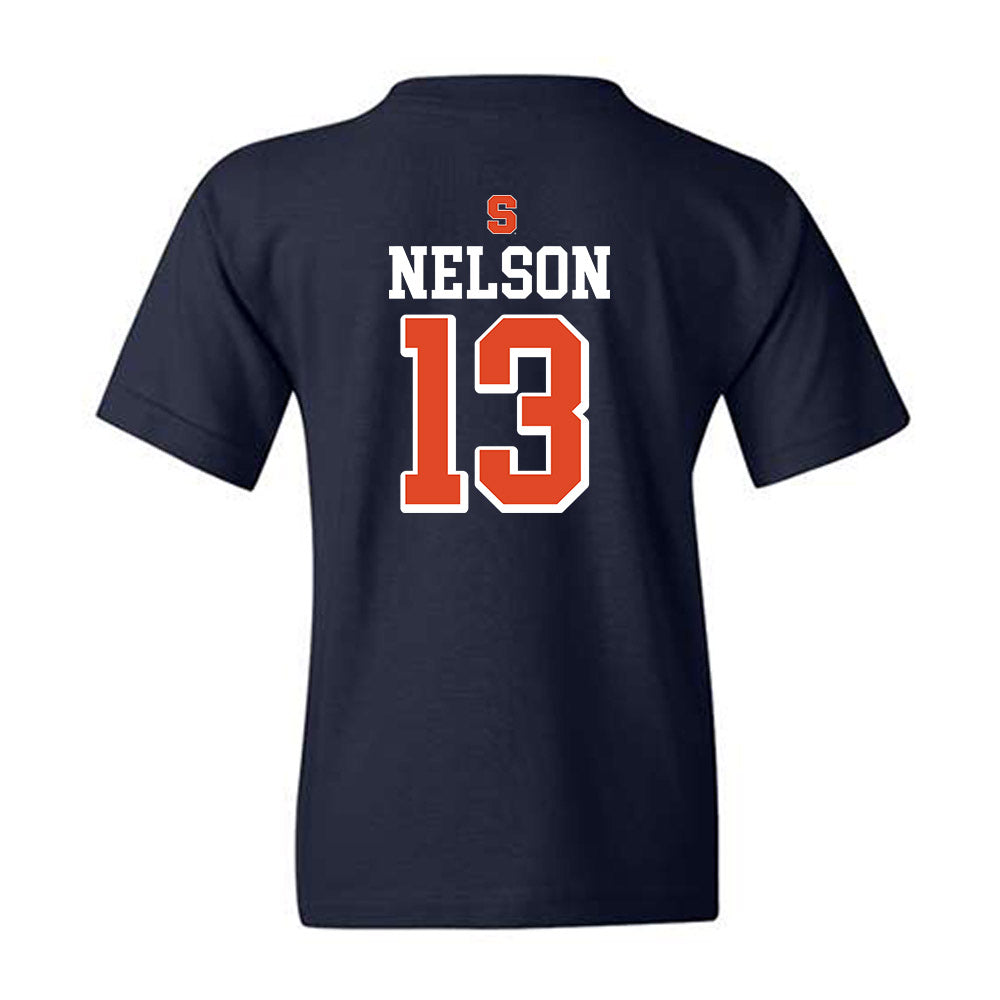 Syracuse - NCAA Women's Basketball : Camdyn Nelson - Youth T-Shirt-1
