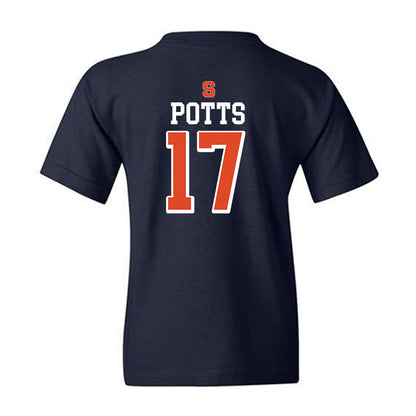 Syracuse - NCAA Women's Basketball : Madeline Potts - Youth T-Shirt-1