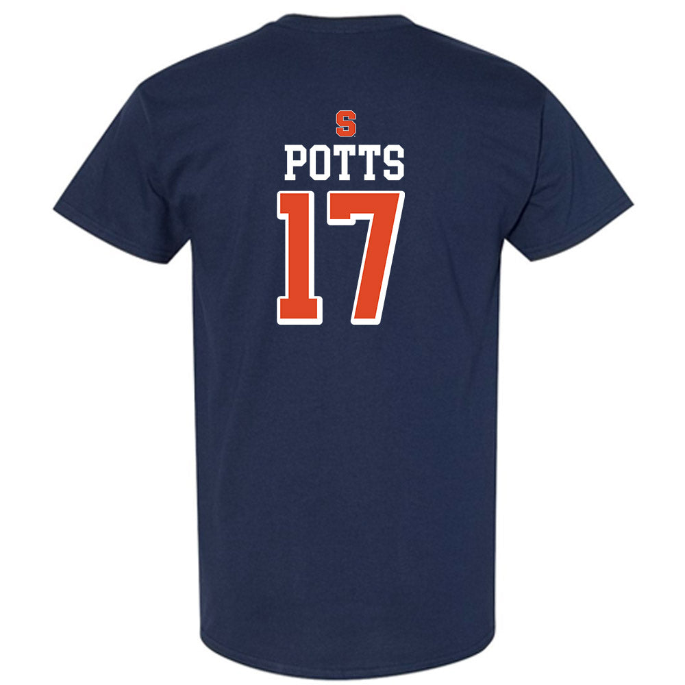 Syracuse - NCAA Women's Basketball : Madeline Potts - T-Shirt-1