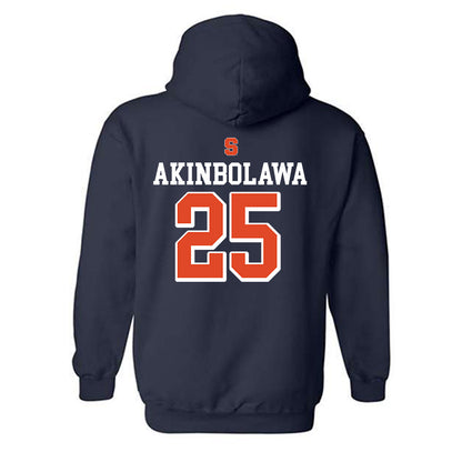 Syracuse - NCAA Women's Basketball : Oyindamola Akinbolawa - Hooded Sweatshirt-1