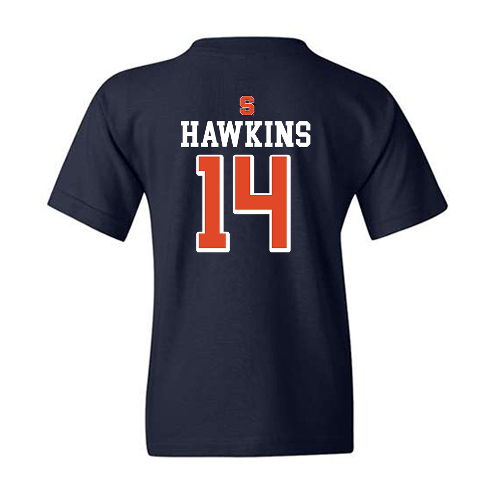 Syracuse - NCAA Women's Basketball : Ka'Shya Hawkins - Youth T-Shirt-1