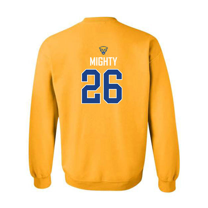 Pittsburgh - NCAA Men's Basketball : Armani Mighty - Sports Shersey Crewneck Sweatshirt-1