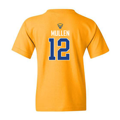 Pittsburgh - NCAA Men's Basketball : Kieran Mullen - Sports Shersey Youth T-Shirt-1