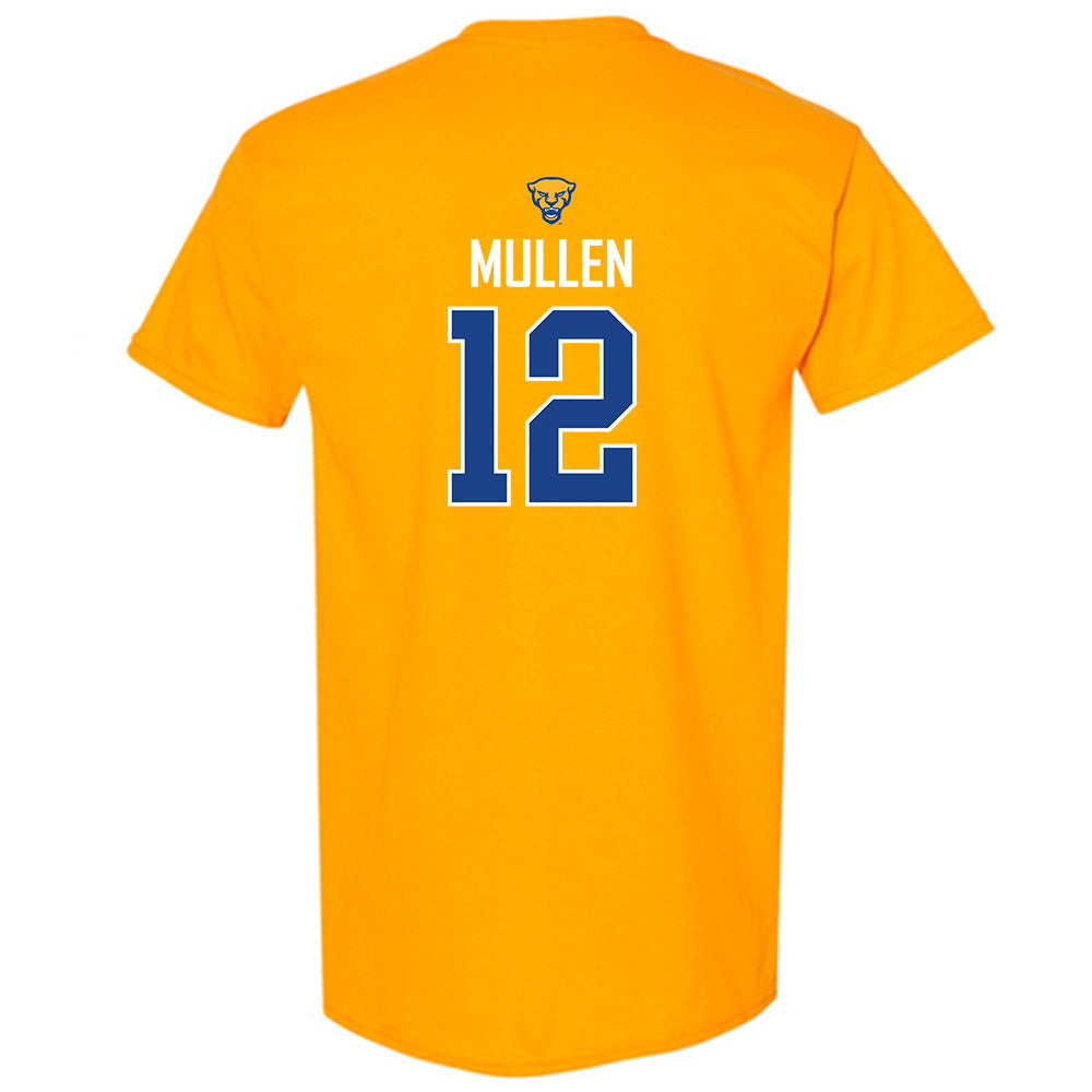 Pittsburgh - NCAA Men's Basketball : Kieran Mullen - Sports Shersey T-Shirt-1