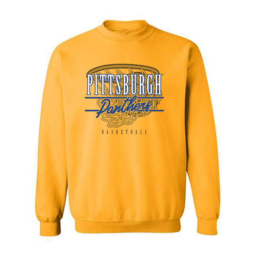 Pittsburgh - NCAA Men's Basketball : Cameron Corhen - Sports Shersey Crewneck Sweatshirt-0