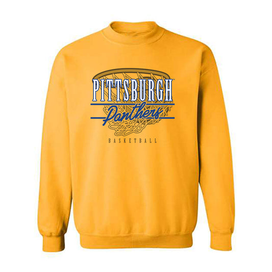Pittsburgh - NCAA Men's Basketball : Cameron Corhen - Sports Shersey Crewneck Sweatshirt-0