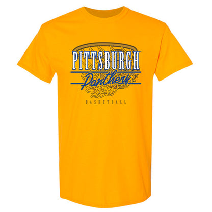 Pittsburgh - NCAA Men's Basketball : Omari Witherspoon - Sports Shersey T-Shirt-0