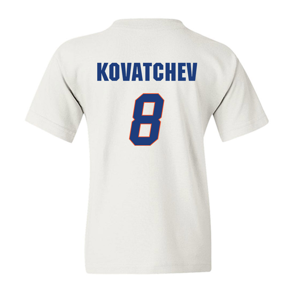 Florida - NCAA Men's Basketball : Alex Kovatchev - Sports Shersey Youth T-Shirt-1