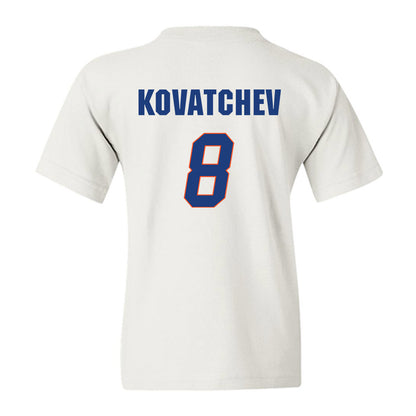 Florida - NCAA Men's Basketball : Alex Kovatchev - Sports Shersey Youth T-Shirt-1