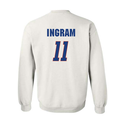 Florida - NCAA Men's Basketball : CJ Ingram - Sports Shersey Crewneck Sweatshirt-1