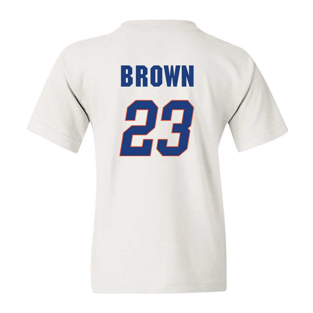 Florida - NCAA Men's Basketball : AJ Brown - Sports Shersey Youth T-Shirt-1