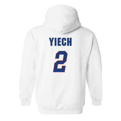 Florida - NCAA Women's Basketball : Nyadieng Yiech - Sports Shersey Hooded Sweatshirt-1