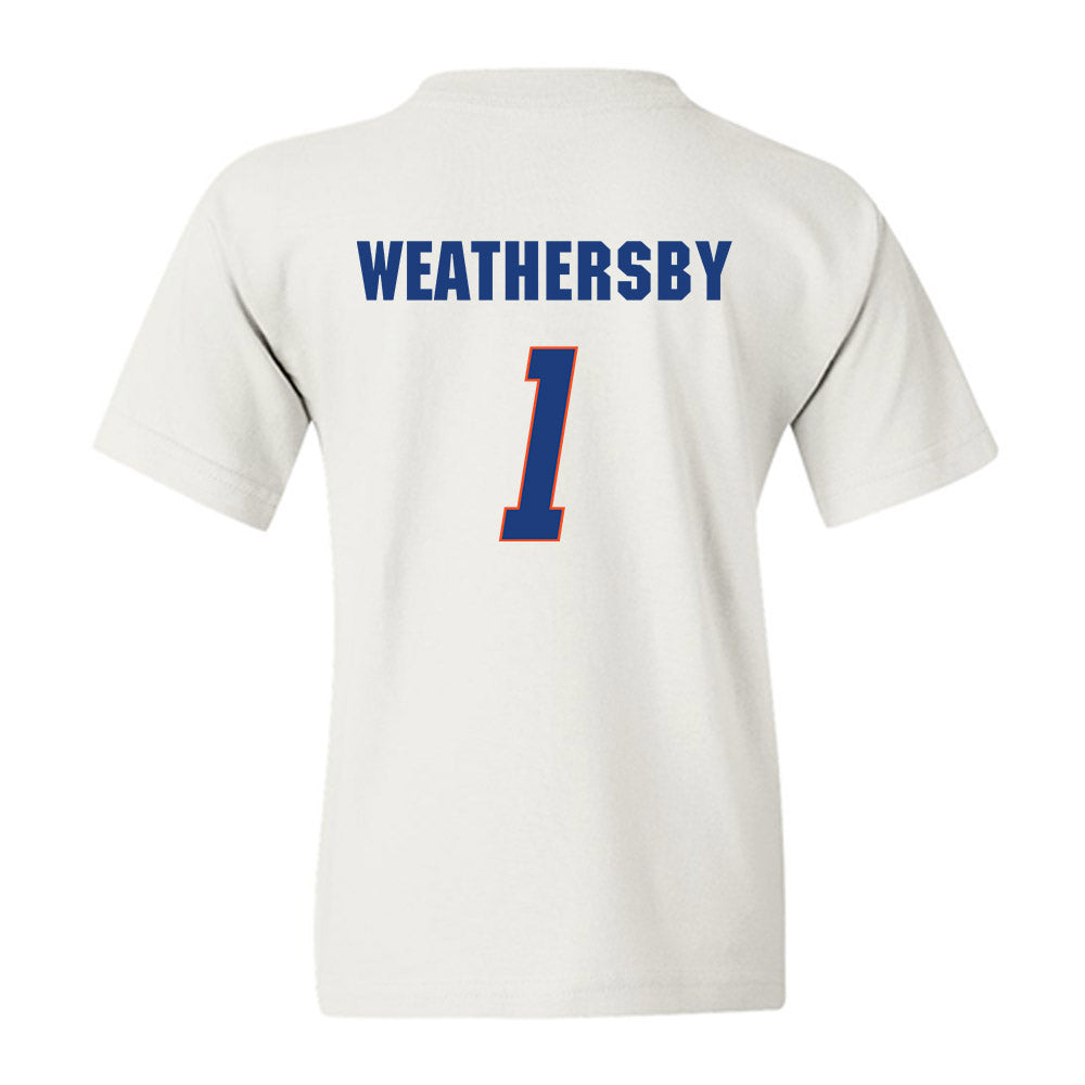 Florida - NCAA Women's Basketball : Jade Weathersby - Sports Shersey Youth T-Shirt-1