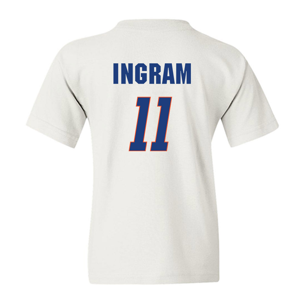 Florida - NCAA Men's Basketball : CJ Ingram - Sports Shersey Youth T-Shirt-1