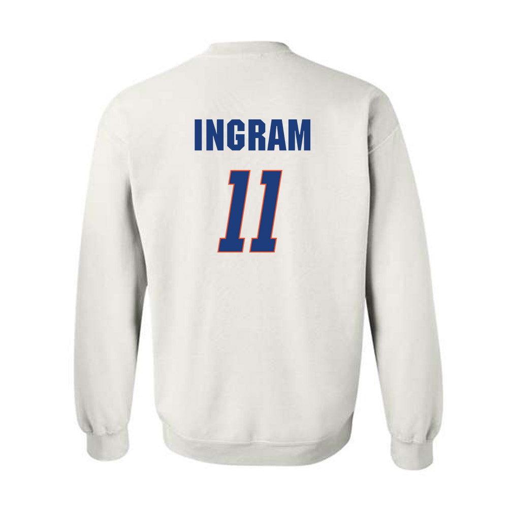 Florida - NCAA Men's Basketball : Cornelius Ingram - Sports Shersey Crewneck Sweatshirt-1