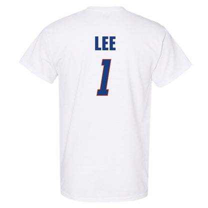 Florida - NCAA Men's Basketball : Xaivian Lee - Sports Shersey T-Shirt-1