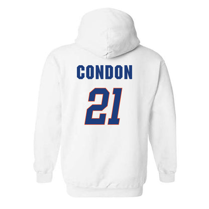 Florida - NCAA Men's Basketball : Alex Condon - Sports Shersey Hooded Sweatshirt-1