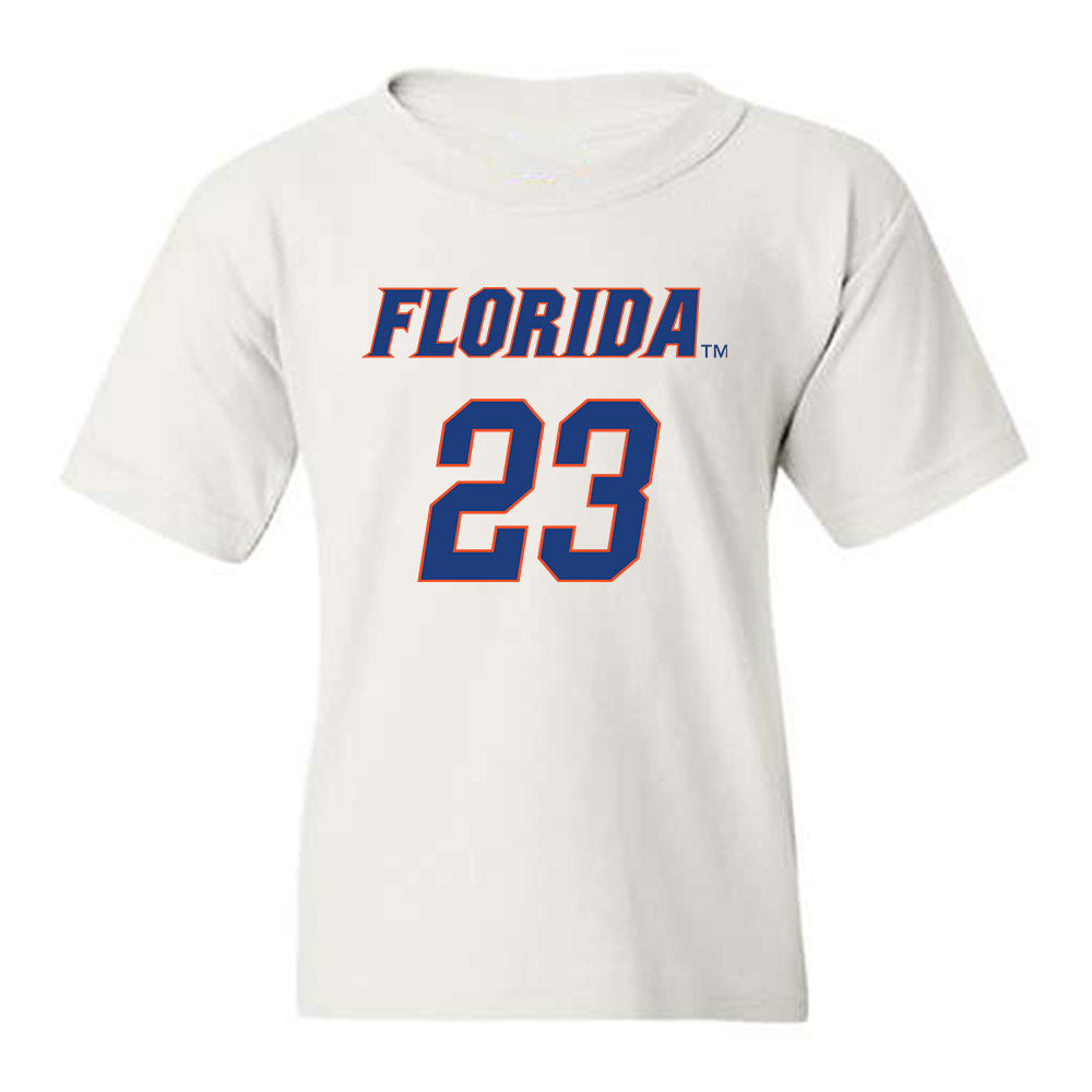Florida - NCAA Men's Basketball : AJ Brown - Sports Shersey Youth T-Shirt-0