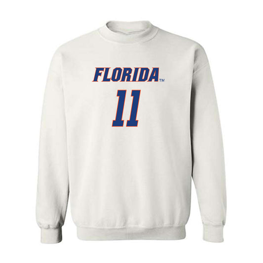 Florida - NCAA Men's Basketball : Cornelius Ingram - Sports Shersey Crewneck Sweatshirt-0
